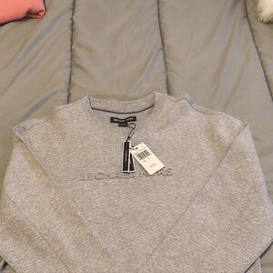Michael Kors Light Gray Crewneck Sweater